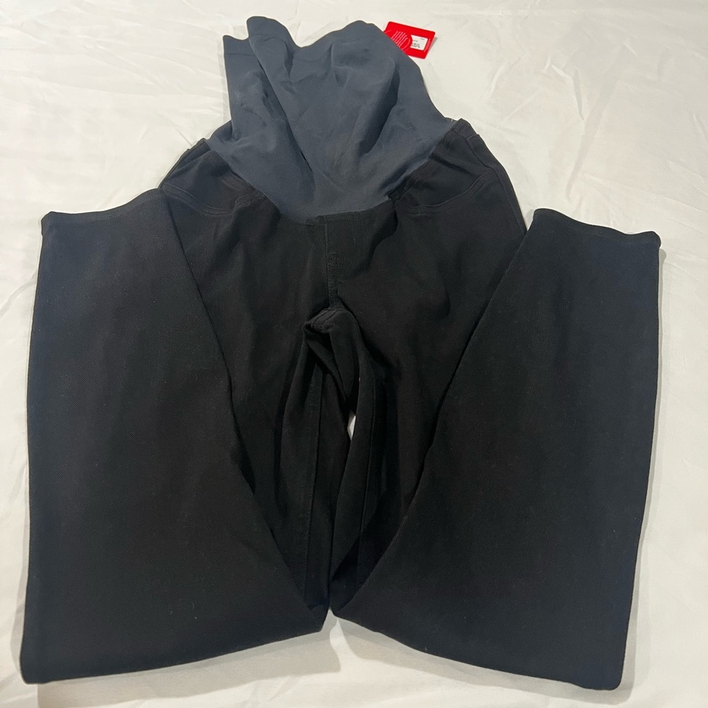 New! SPANX Black Maternity/Nursing Leggings with Branded Tag